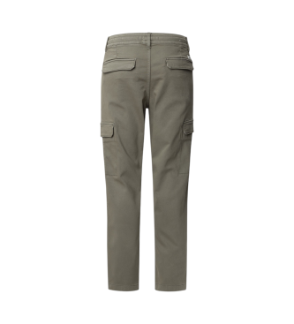 Pepe Jeans Pantaloni cargo verdi Gymdigo