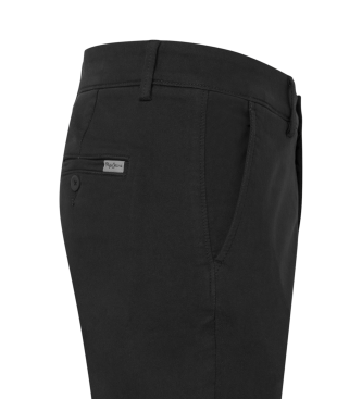 Pepe Jeans Pantaln chino fit slim   Gymdigo negro