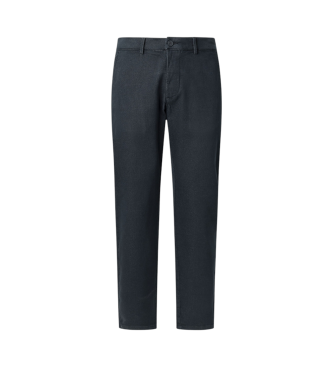 Pepe Jeans Granatowe spodnie chino