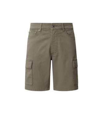 Pepe Jeans Gymdigo grna bermudashorts