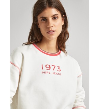 Pepe Jeans Sweatshirt fit boxy Hache White