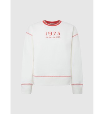 Pepe Jeans Sweatshirt fit boxy Hache White