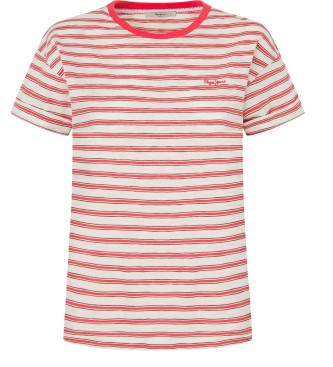 Pepe Jeans Hagar T-shirt rood, wit