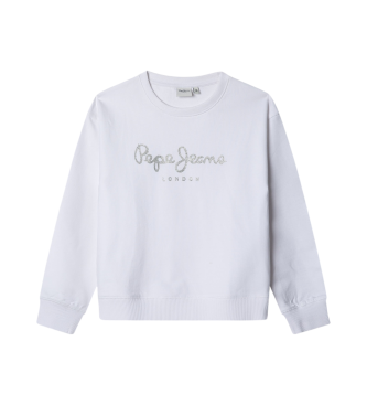 Pepe Jeans Bluza Hana Crew biała