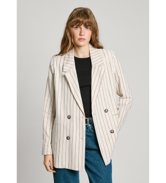 Pepe Jeans Hannah blazer branco