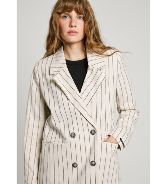 Pepe Jeans Hannah blazer branco