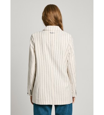 Pepe Jeans Hannah blazer branco