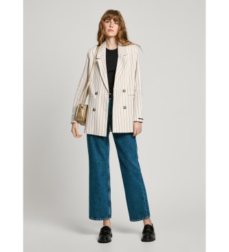 Pepe Jeans Hannah blazer branco