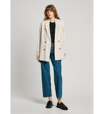 Pepe Jeans Hannah blazer branco