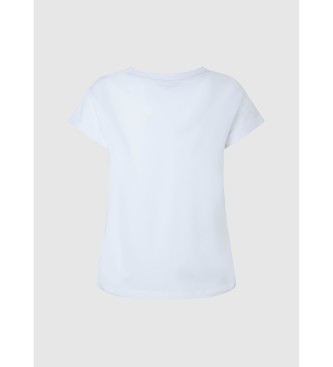 Pepe Jeans T-shirt  manches courtes Happy white