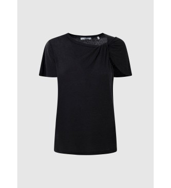 Pepe Jeans Harmony Kurzarm-T-Shirt schwarz