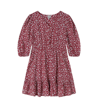 Pepe Jeans Vestido curto Harriet vermelho