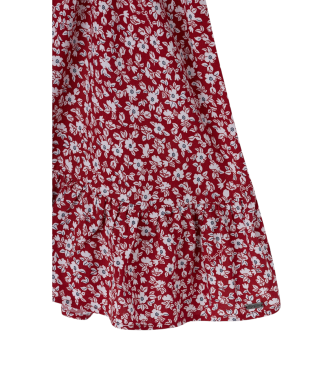 Pepe Jeans Vestido curto Harriet vermelho