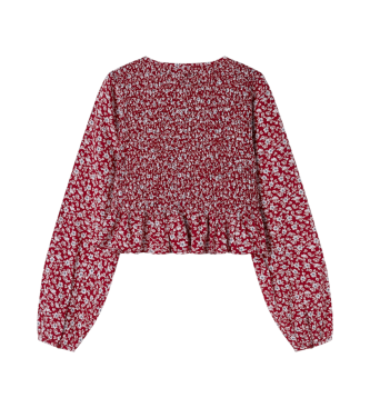 Pepe Jeans Camicetta rossa Harriet