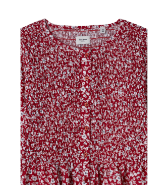 Pepe Jeans Blusa Harriet vermelha