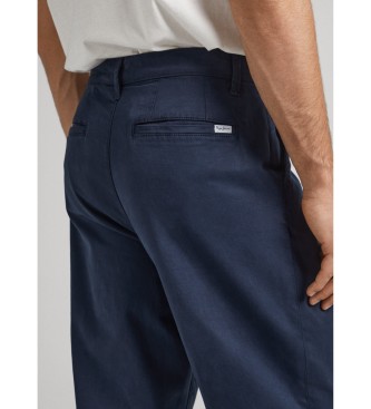 Pepe Jeans Harrow chino-bukser i mrk navy