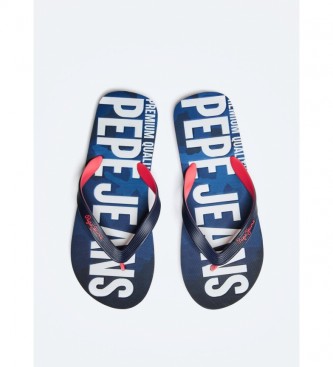 Pepe Jeans Flip-flops Hawi Camo azul
