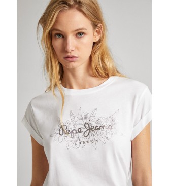 Pepe Jeans Camiseta Helen blanco