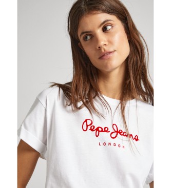 Pepe Jeans T-shirt Helga vit
