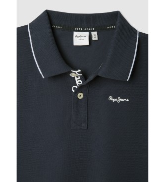 Pepe Jeans Henry navy polo shirt