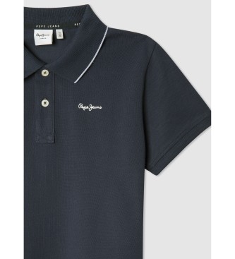 Pepe Jeans Henry navy polo shirt