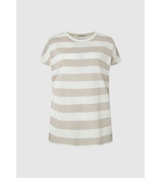 Pepe Jeans T-shirt  manches courtes Hermione blanc