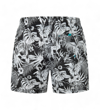 Pepe Jeans Hibiscus swimming costume black