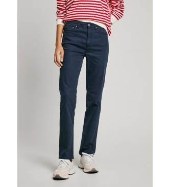 Pepe Jeans Tessa slim bukser navy