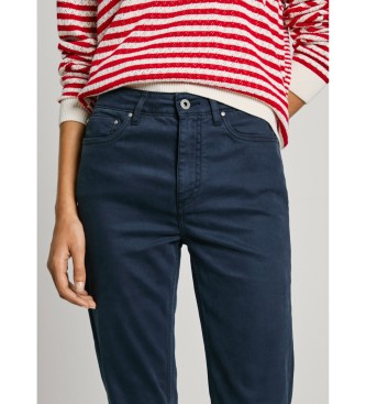 Pepe Jeans Tessa slim bukser navy