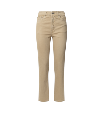 Pepe Jeans Smala byxor Tessa beige