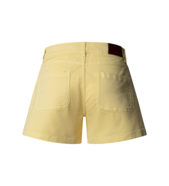 Pepe Jeans Cal��es de cintura alta Sandrine amarelo