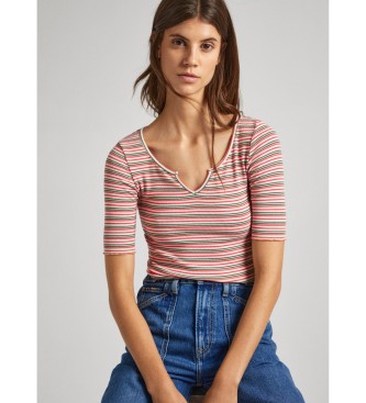 Pepe Jeans T-shirt  manches courtes Holly rouge