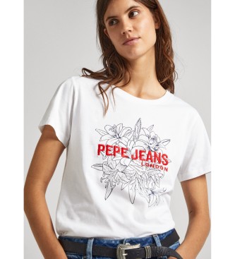 Pepe Jeans T-shirt Ines blanc