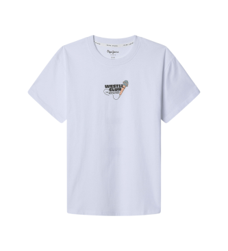 Pepe Jeans T-shirt Jaiden blanc