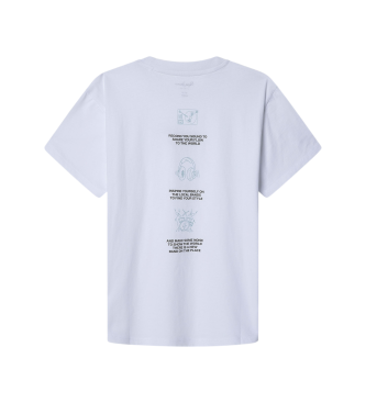 Pepe Jeans T-shirt Jaiden blanc