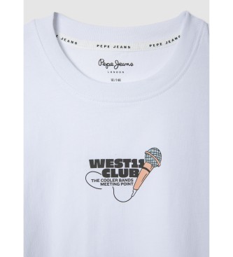 Pepe Jeans T-shirt Jaiden blanc