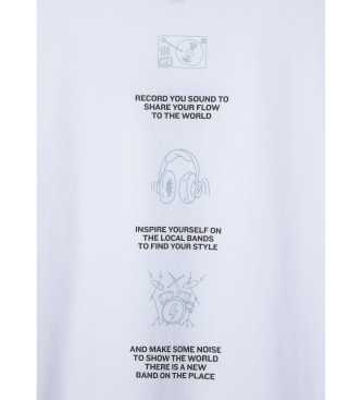 Pepe Jeans T-shirt Jaiden blanc