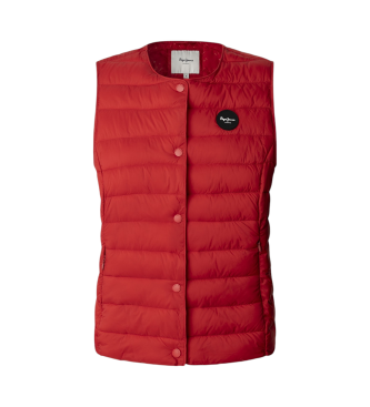 Pepe Jeans Weste Jane rot