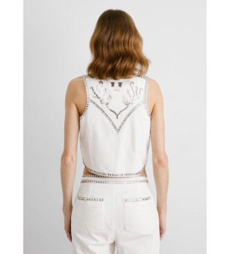 Pepe Jeans Gilet Jayden blanc