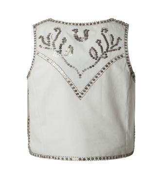 Pepe Jeans Gilet Jayden blanc