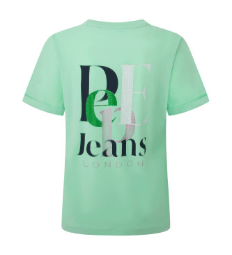 Pepe Jeans T-shirt vert Jazzy