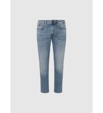 Pepe Jeans Blaue konisch zulaufende Jeans