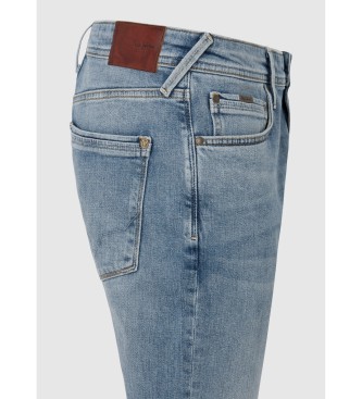 Pepe Jeans Blaue konisch zulaufende Jeans