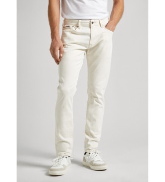 Pepe Jeans Jeans Tapered blanco roto