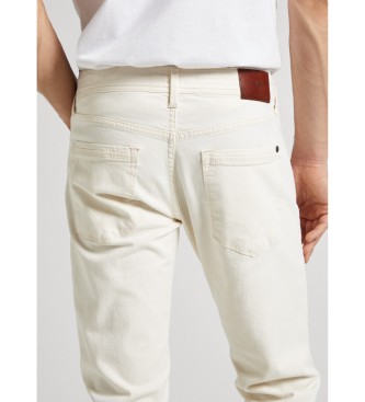 Pepe Jeans Jeans Tapered blanc cass