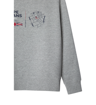 Pepe Jeans Sweatshirt Jenson gris