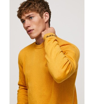 Pepe Jeans Andre Round Neck Sweater yellow