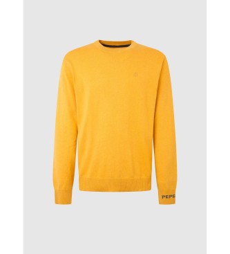 Pepe Jeans Andre Crew Neck musztardowy