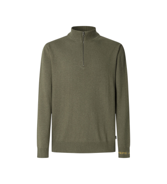 Pepe Jeans Andre Mock groene trui