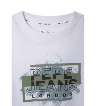 Pepe Jeans Maglietta bianca Jones